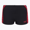 Férfi úszóboxer Speedo Hyperboom Splice Aquashort anthracite/high risk red