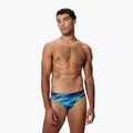 Férfi úszóalsó Speedo Hyperboom Print Brief 2.5" peacoat/deep sapphire