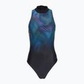 Női egyrészes fürdőruha Speedo Print Hydrasuit anthracite