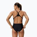 Női egyrészes fürdőruha Speedo Solid EnduraSoft Turnback team black 2