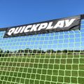 Visszarúgó kapu QuickPlay Tekkers 150 x 90 cm black/green 2