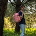 Utazó hátizsák CabinZero Classic Tech 28 l rózsaszínben 19