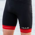 HUUB Férfi triatlon rövidnadrág Race Tri Short fekete/piros RCSH 4