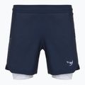 Férfi FUMETSU Icon Dual Layer edzőnadrág navy/ fehér