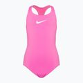 Nike Essential Racerback egyrészes gyermek fürdőruha rózsaszín NESSB711-670