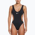 Nike Wild női egyrészes fürdőruha fekete-fehér NESSD255-001 4