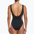 Nike Wild női egyrészes fürdőruha fekete-fehér NESSD255-001 5