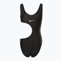 Női egyrészes fürdőruha Nike Block Texture fekete NESSD288-001 2