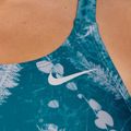 Női egyrészes fürdőruha Nike Hydrastrong Multi Print Fastback ásványi teal 7