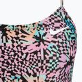 Női egyrészes fürdőruha Nike Hydrastrong Multi Print rózsaszín virágos 3