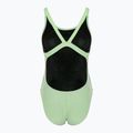 Női egyrészes fürdőruha Nike Logo Tape Fastback vapor green 2