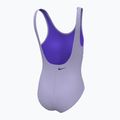 Gyermek egyrészes fürdőruha Nike Multi Logo U-Back lilac bloom 6