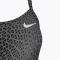 Női egyrészes fürdőruha Nike Hydrastrong Delta Racerback black 3