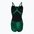 Női egyrészes fürdőruha Nike Hydrastrong Delta Racerback court green 2