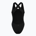 Nike Elevated Essential Pucker Crossback egyrészes fürdőruha fekete 2