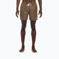 Férfi fürdőnadrág Nike Swoosh Link 5" Volley cacao wow 4