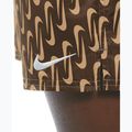 Férfi fürdőnadrág Nike Swoosh Link 5" Volley cacao wow 6