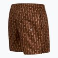 Férfi fürdőnadrág Nike Swoosh Link 5" Volley cacao wow 3