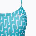 Női egyrészes fürdőruha Nike Hydrastrong Multi Print Cutout blue 3