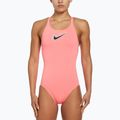Női egyrészes fürdőruha Nike Hydrastrong 3D Swoosh Fastback hot punch 4