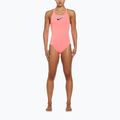 Női egyrészes fürdőruha Nike Hydrastrong 3D Swoosh Fastback hot punch 5