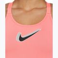 Női egyrészes fürdőruha Nike Hydrastrong 3D Swoosh Fastback hot punch 7