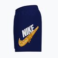 Gyermek úszónadrág Nike Swoosh Waffle 4" Volley éjfekete tengerészkék 3
