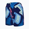Nike Tossed Flags 4" Volley gyermek úszónadrág éjfekete tengerészkék 2