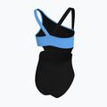 Nike Color Block aszimmetrikus monokini gyermek fürdőruha fekete 2
