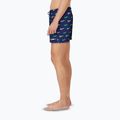 Férfi Nike Multi Print 5" Volley úszónadrág éjfekete tengerészkék 4