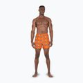 Férfi Nike Multi Print 5" Volley úszónadrág narancssárga színű úszógallér 2