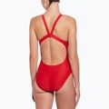 Női egyrészes fürdőruha Nike Logo Tape Fastback egyetemi vörös 3