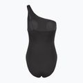 Női egyrészes fürdőruha Nike Essential Asymmetrical fekete 2