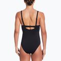 Női egyrészes fürdőruha Nike Essential V-Neck fekete 3
