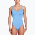 Női egyrészes fürdőruha Nike Essential V-Neck egyetemi kék