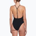 Női egyrészes fürdőruha Nike Swoosh Link Y-Back fekete 3