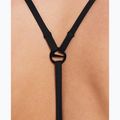 Női egyrészes fürdőruha Nike Swoosh Link Y-Back fekete 5