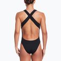 Nike Elevated Essential Crossback női egyrészes fürdőruha fekete 3