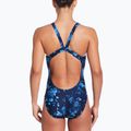 Nike Hydrastrong Fastback női egyrészes fürdőruha éjfekete tengerészkék 3