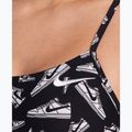 Női egyrészes fürdőruha Nike Hydrastrong Cutout jet fekete 4