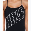 Női egyrészes fürdőruha Nike Hydrastrong Állítható Crossback fekete 4