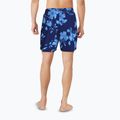 Férfi Nike Fine Floral 7" Volley úszónadrág éjfekete tengerészkék 6