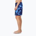 Férfi Nike Fine Floral 7" Volley úszónadrág éjfekete tengerészkék 7