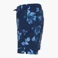 Férfi Nike Fine Floral 7" Volley úszónadrág éjfekete tengerészkék 3