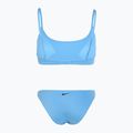 Női kétrészes fürdőruha Nike Essential Bralette Bikini egyetem kék 2