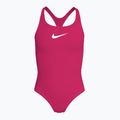 Gyerek egyrészes fürdőruha Nike Essential Racerback rush pink