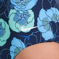 Női egyrészes fürdőruha Nike Poppy Print V-Neck midnight navy 5