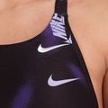 női egyrészes fürdőruha Nike Hydrastrong Fastback purple 4