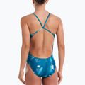 Női egyrészes fürdőruha Nike Hydrastrong Cutout green abyss 3