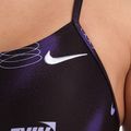 Női egyrészes fürdőruha Nike Hydrastrong Cutout purple 4